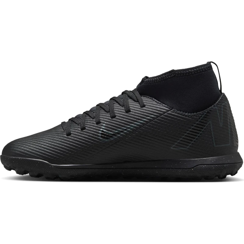 NIKE Boys Jr Superfly 10 Club Tf Sneaker, Black Deep Jungle Black, 13.5 UK