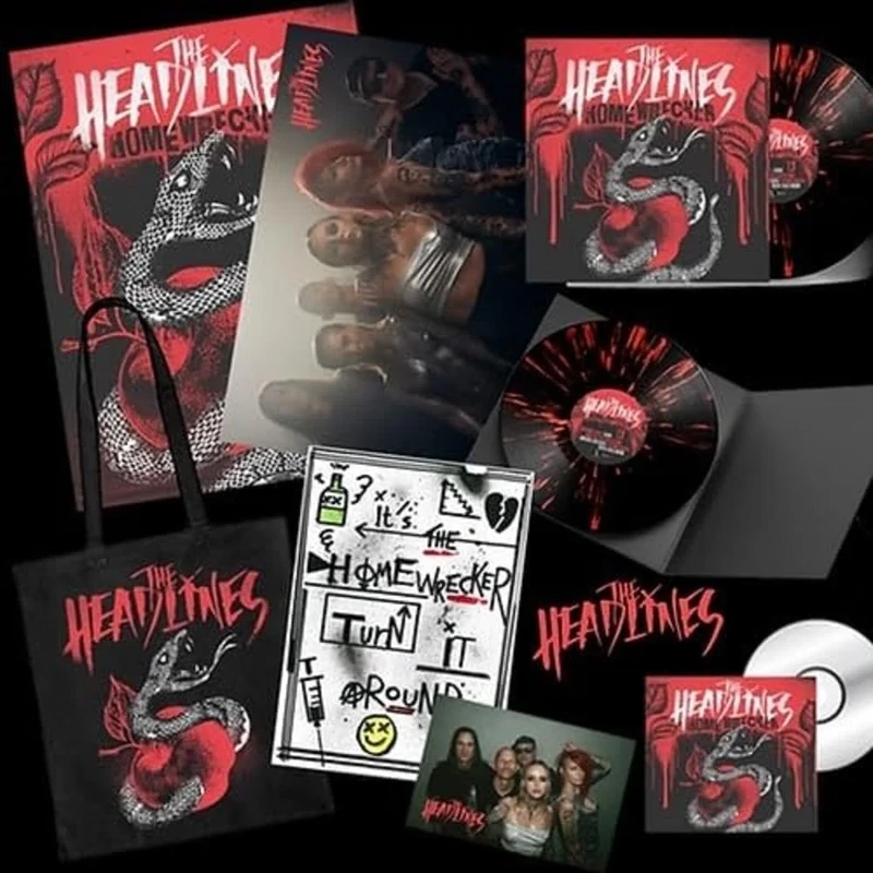 HOMEWRECKER (INDIE STORE EXCLUSIVE SPECIAL ED. BLACK W/ RED SPLATTER VINYL) [VINYL]