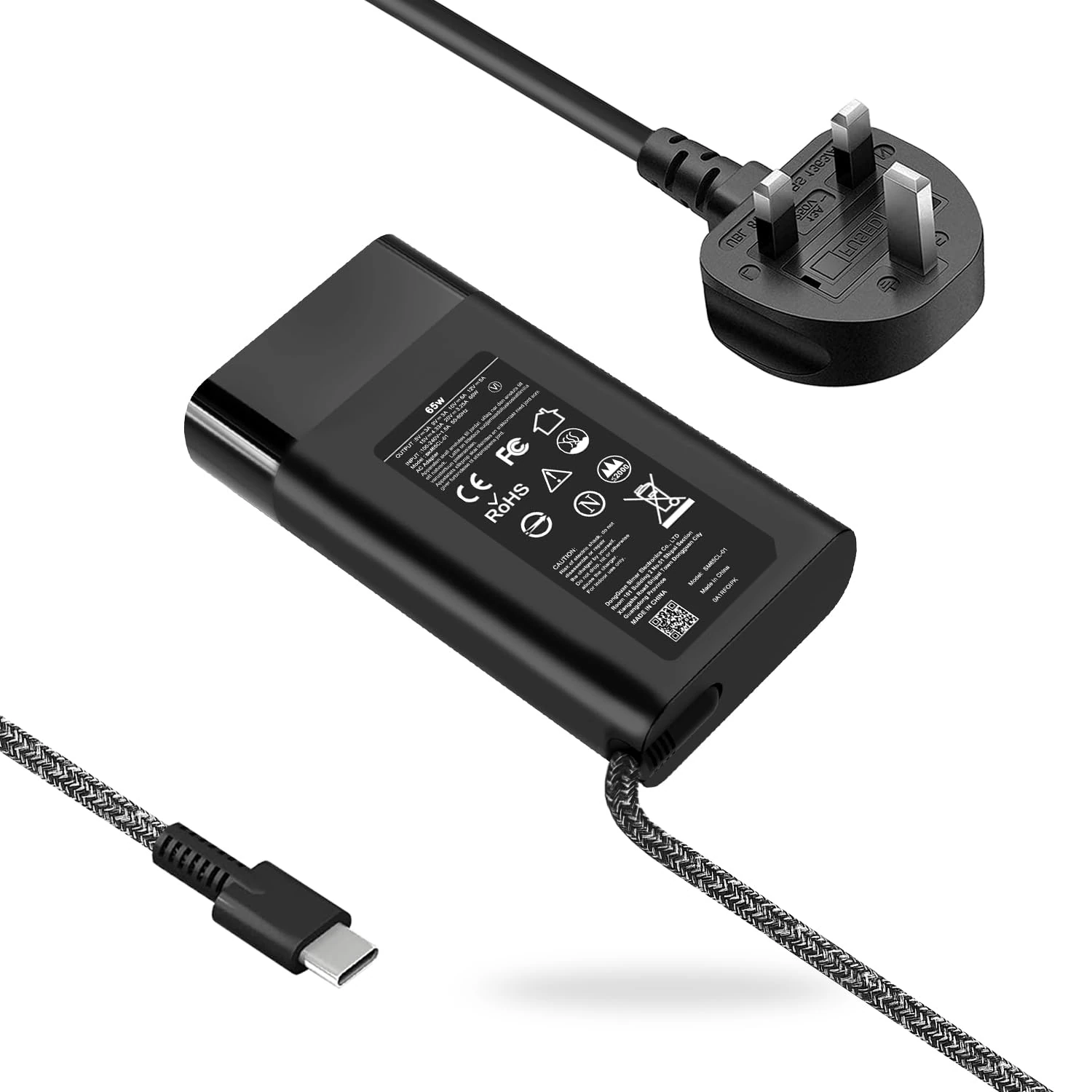 SLDYAPCX 65W New Slim USB C Laptop Charger Compatible With HP Chromebook X360 Envy X360 Elitebook X360 Spectre X360 Elitebook/Elite x2/Envy/ProBook Travel Type C Power Cord Supply