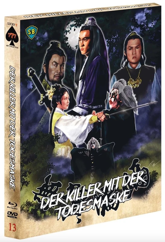 Der Killer mit der Todesmaske - Lucky Seven Art Collection #13 - Limitiert auf 777 Stück (mit Poster & Bierfilz in Scanavo Full-Sleeve Box)