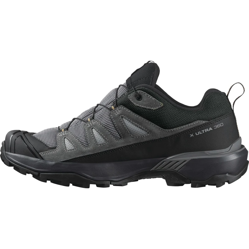 Salomon X Ultra 360 Leather Gore Tex, Men's Waterproof Hiking Shoes, with Full Lateral Stability Contagrip Grip for All Terrains