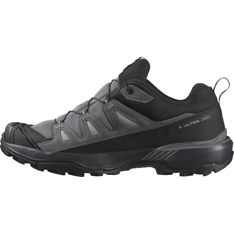 Salomon X Ultra 360 Leather Gore Tex, Men's Waterproof Hiking Shoes, with Full Lateral Stability Contagrip Grip for All Terrains