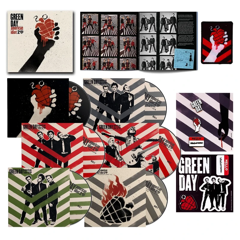 American Idiot (Limited 20th Anniversary 4CD + 2 Blu-ray Boxset)