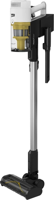 Beko PowerCleanTM VRT76325VW Cordless Vacuum, 100aW Suction Power, 450W BLDC Motor, Up to 60 Minute Run Time, CyclonStormTM MultiCylone, LED Screen, PC5500, White
