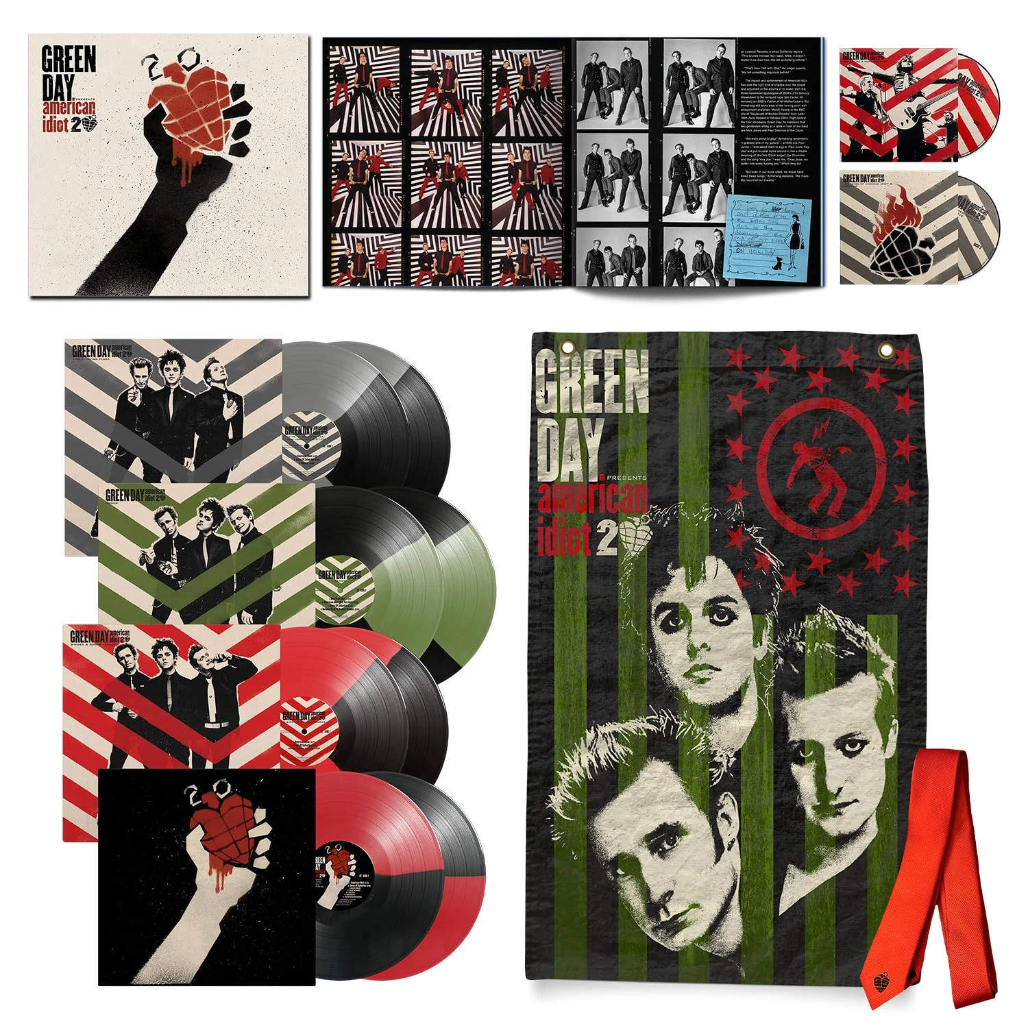 American Idiot (Limited 20th Anniversary 8LP + 2 Blu-ray Boxset) [VINYL]