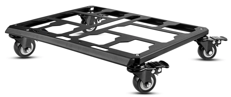 Upgrade Tool Box Dolly Compatible with Milwaukee PACKOUT(TM) Series Modular Storage System,Carbon Steel Carry Cart for Packout Toolbox,Includes (4) Wheels, 200 Lbs Capacity