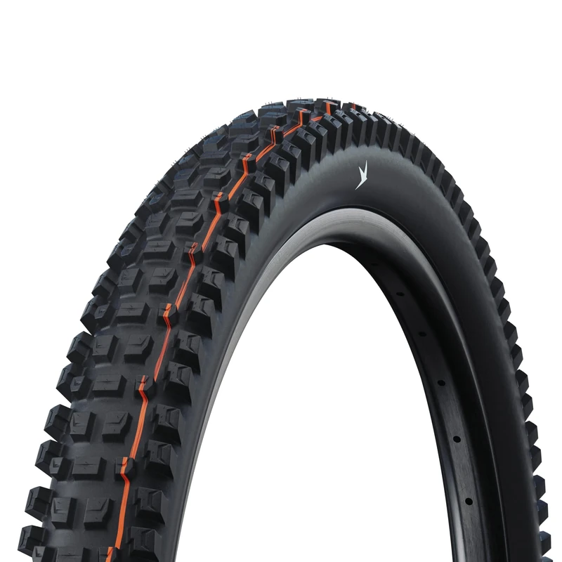 Schwalbe Albert Radial TLR Gravity Pro, Addix Soft, Folding Tyre, Black, 27.5x2.60 (65-584)