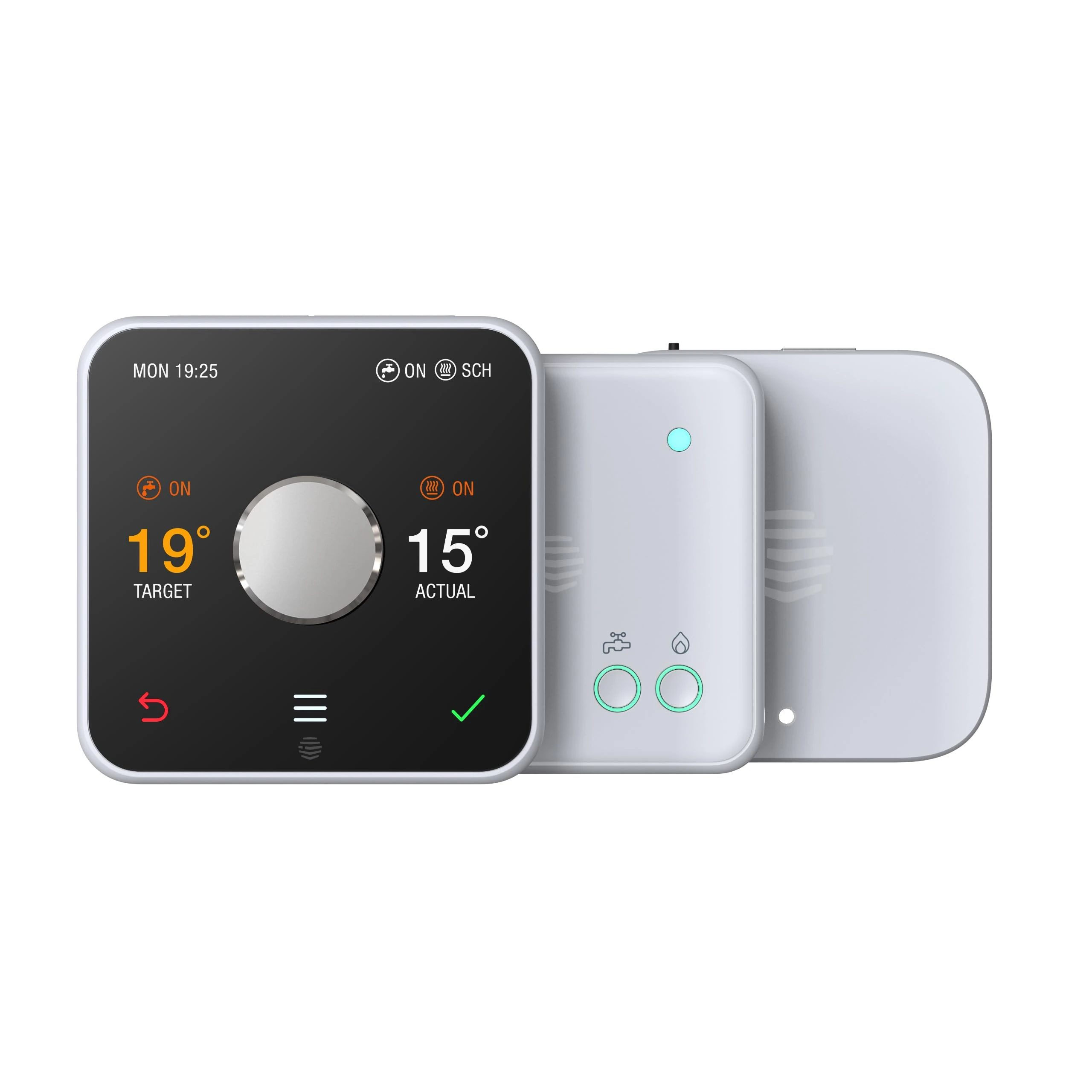 Hive Thermostat for Heating & Hot Water Control (Conventional Boilers), With Hive Nano 3 Hub, White, A Conventional Boiler is Required