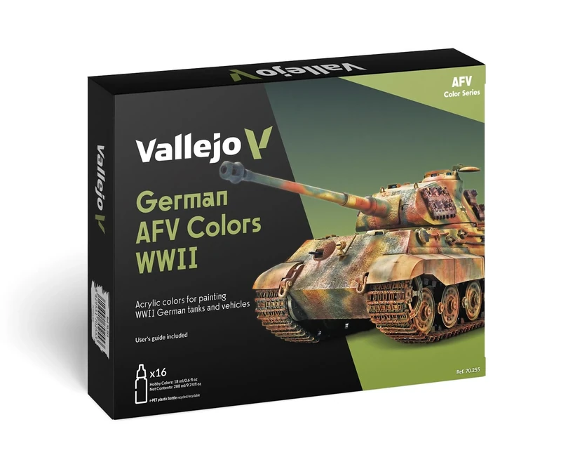 AV Vallejo Model Color Set - German AFV Colors WWII (16)