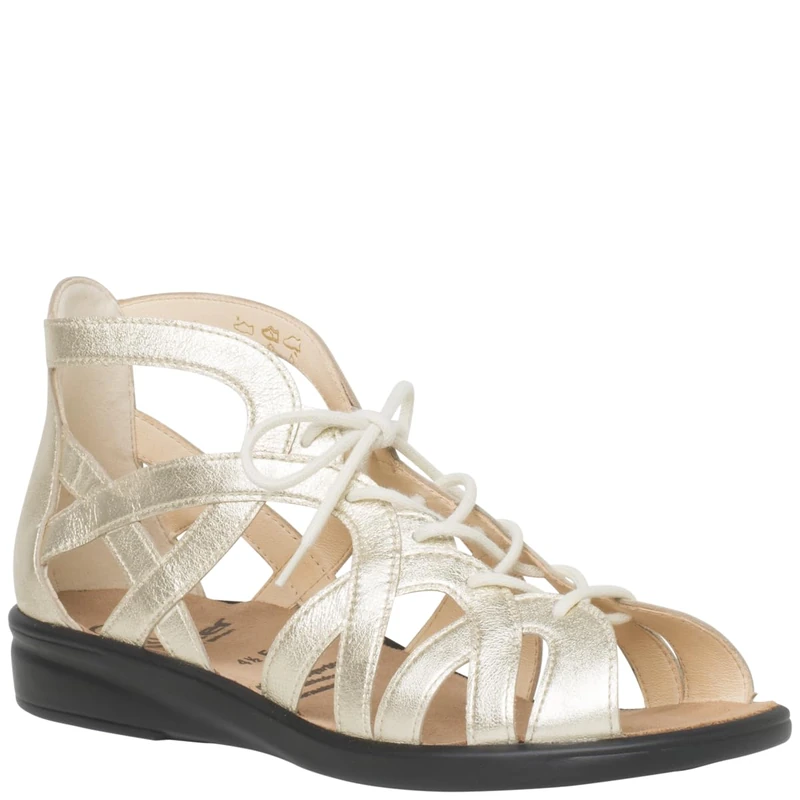 Ganter Women's Sonnica-e Sandals, silver, 40.5 EU Schmal - Image 1