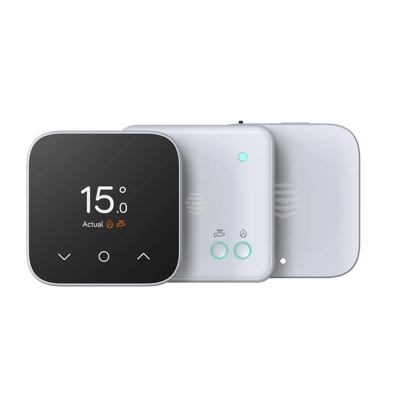 Hive Thermostat Mini For Heating Control & Hot Water (Self Install), With Hive Nano 3 Hub (OpenTherm), White, A Conventional Boiler is Required