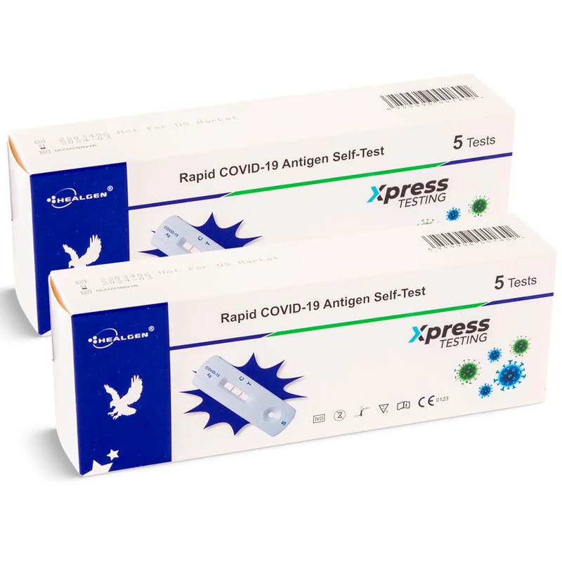 Xpress Testing Rapid COVID-19 Antigen Test 10 Pack - 15 Min Results