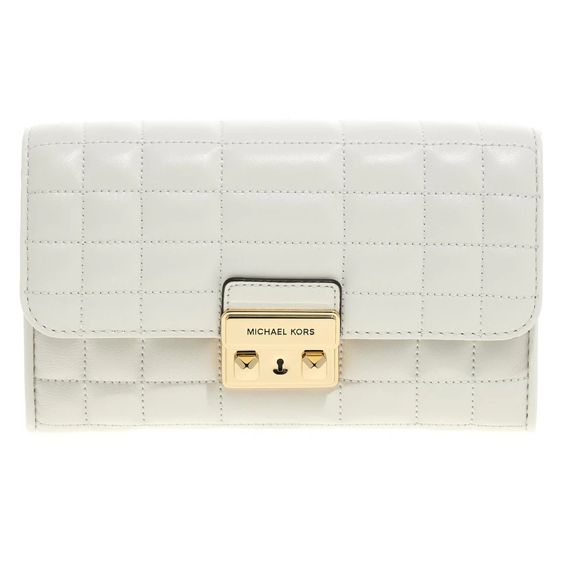 Michael Kors 32S4G2RC9L-085 LG WLLT ON CHN XBODY Female Optic White Size One Size