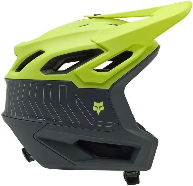 Fox DROPFRAME Pro Runn Helmet Fluo Yellow S