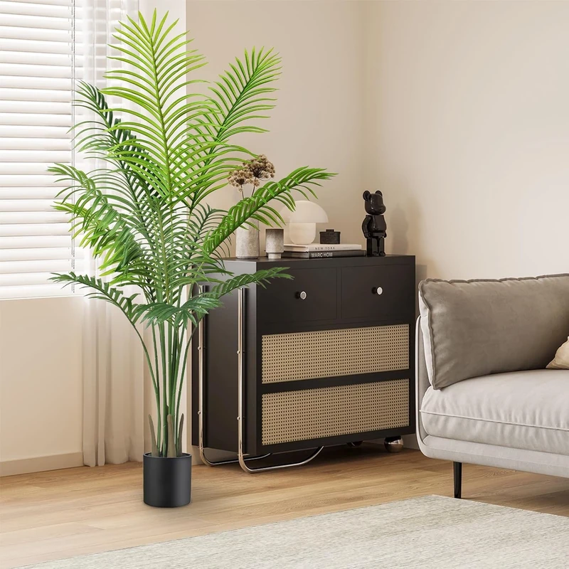 ANTING Pack, 5ft 1pcs Artificial Palm Tree