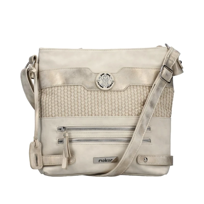 Rieker Ladies H1346 Shoulder Bag Beige, beige, S