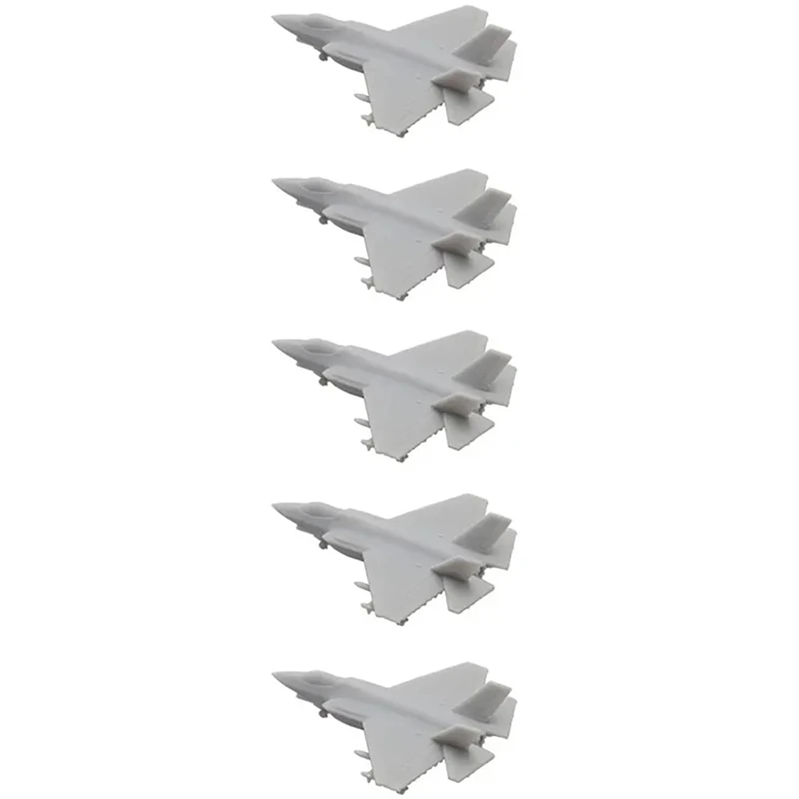 5PCS 1/2000-1/350 Scale F-35C Lightning II Model Fighting Airplane Resin Assembly Carrier Aircraft For RC Ship DIY Miniature Mould Collection(1/400 (38.5mm))