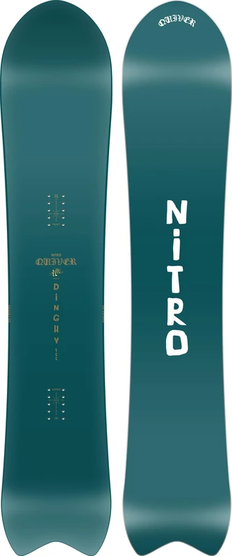 Nitro Men's Dinghy Board ´25, Quiver Series, Directional, True Camber, Backcountry, Wide Tapered Snowboard
