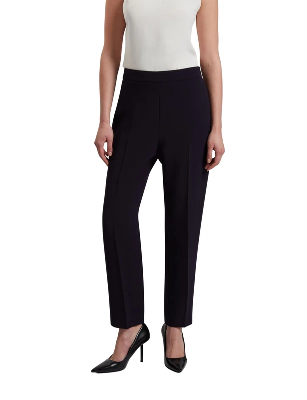 Ted Baker Manabtl Tapered Tailored Trouser - Black, Size 8