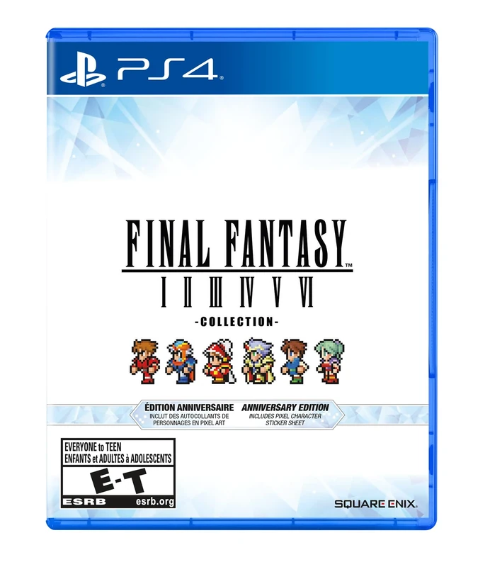 FINAL FANTASY I-VI Collection Anniversary Edition - 2024 (PS4)