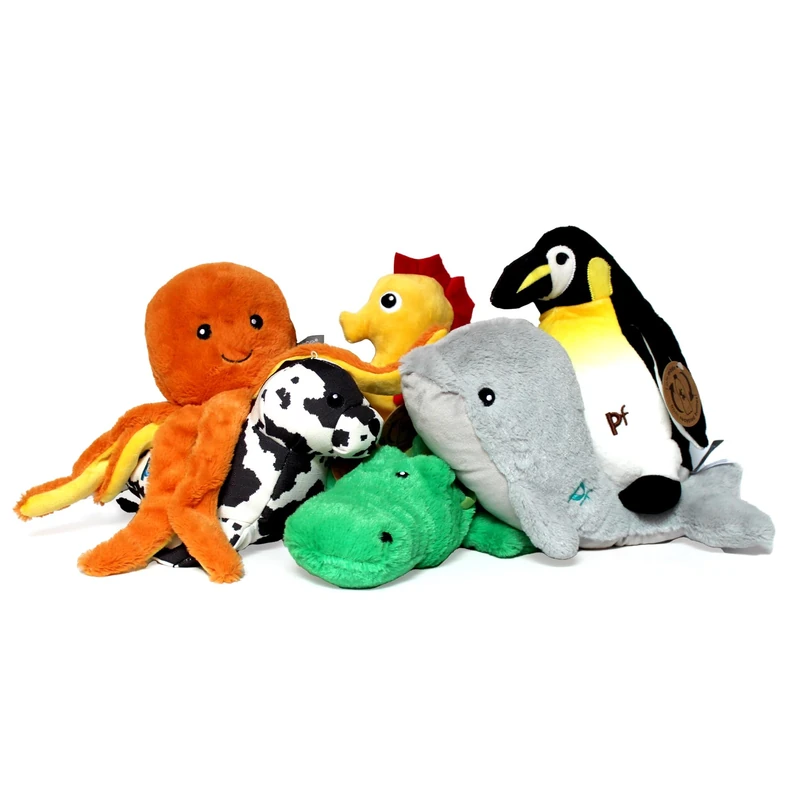 Petface Planet A Day At The Aquarium Plush Dog Toy Bundle