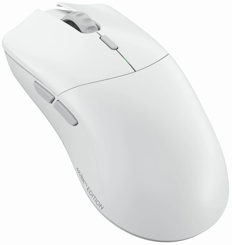 GLORIOUS Gaming Model O 2 PRO 4K/8K Wireless Gaming Mouse - 2.4GHz 1ms delay, 4K/8K Polling, 100M clicks, 59g Ultralight, Long Battery Life, 26K DPI, RGB, Ambidextrous, 6 Buttons, PTFE Feet - White