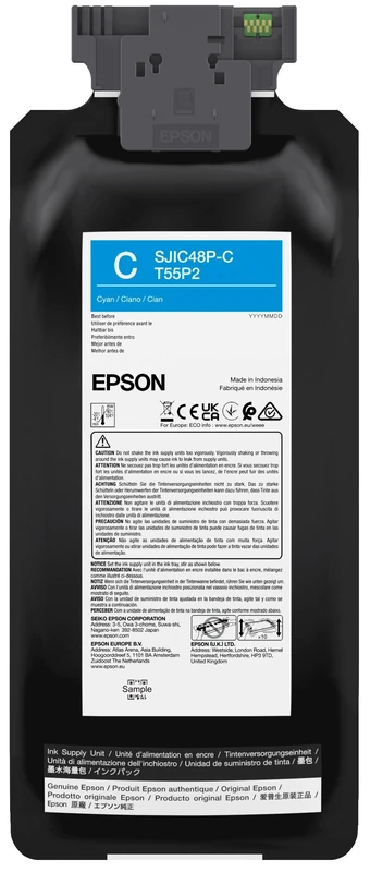 Epson SJIC48P-C INK CARTRIDGE CW C8000E CYA