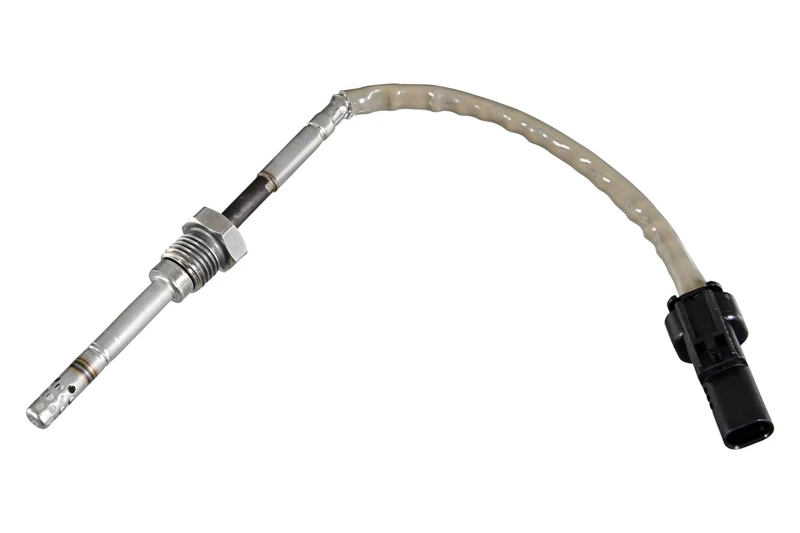 HELLA 6PT 358 226-201 Sensor, exhaust gas temperature - 2-pin connector - Bolted - Cable: 130mm