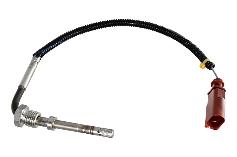 HELLA 6PT 358 226-261 Sensor, exhaust gas temperature - 2-pin connector - Bolted - Cable: 219mm