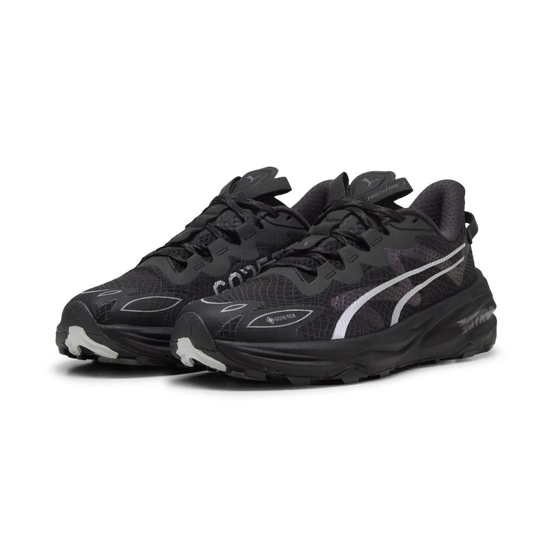 Puma Mens Fast-Trac Nitro 3 GTX Trail Shoe Running Shoes Black - Black 44.5 - Image 1