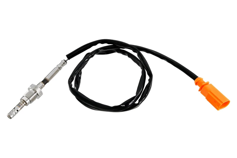 HELLA 6PT 358 226-341 Sensor, exhaust gas temperature - 2-pin connector - Bolted - Cable: 724mm