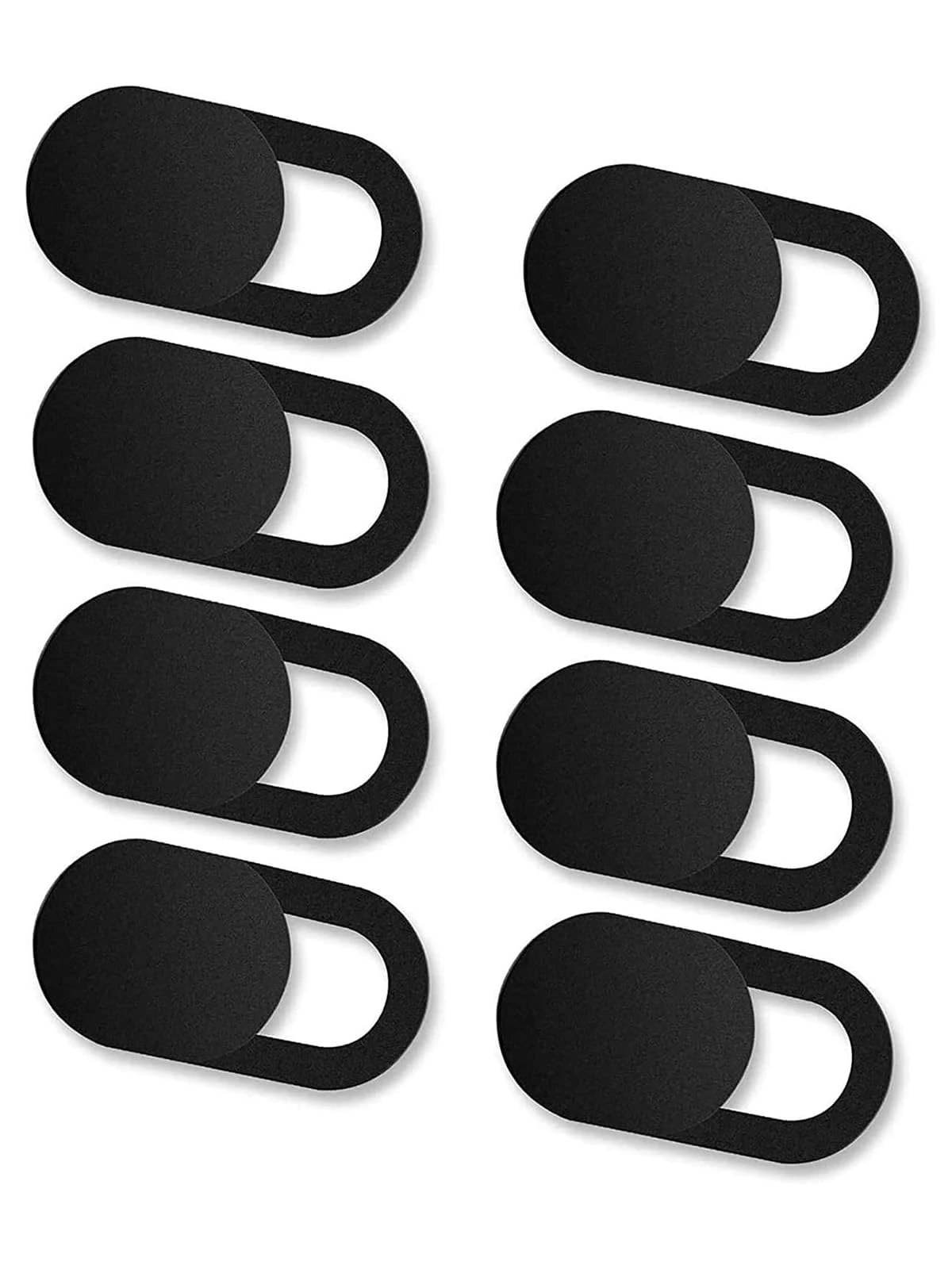 ALIANSHENG 8 Pack Webcam Cover, Camera Blocker,Webcam Cover Slide,0.027 Ultra Thin Suitable for Phone XS Max Webcam Cover for Laptops Pad Devices Camera Cover Slider Laptop Camera Cover