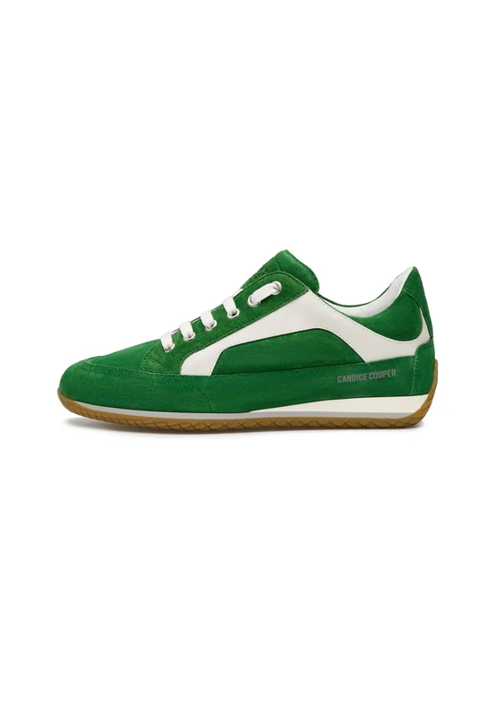 Candice Cooper RUNLO Flash Sneakers Leather White, Green, 9 UK