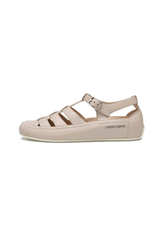 Candice Cooper ROCK T-BAR, Women’s Flat Sandal, DOVE,