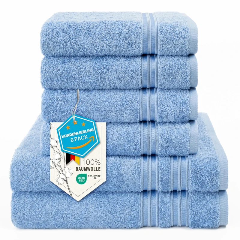 Hammetex Bathrobe 100% Cotton Unisex for Men and Women Quality 400 g/m² Quality Soft Absorbent Terry Towelling Bathrobe for Couples with Pockets