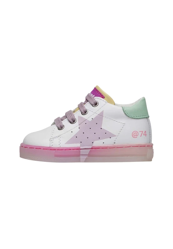Falcotto Salazar 3, Girls and Girls Crib Shoe, Bianco,