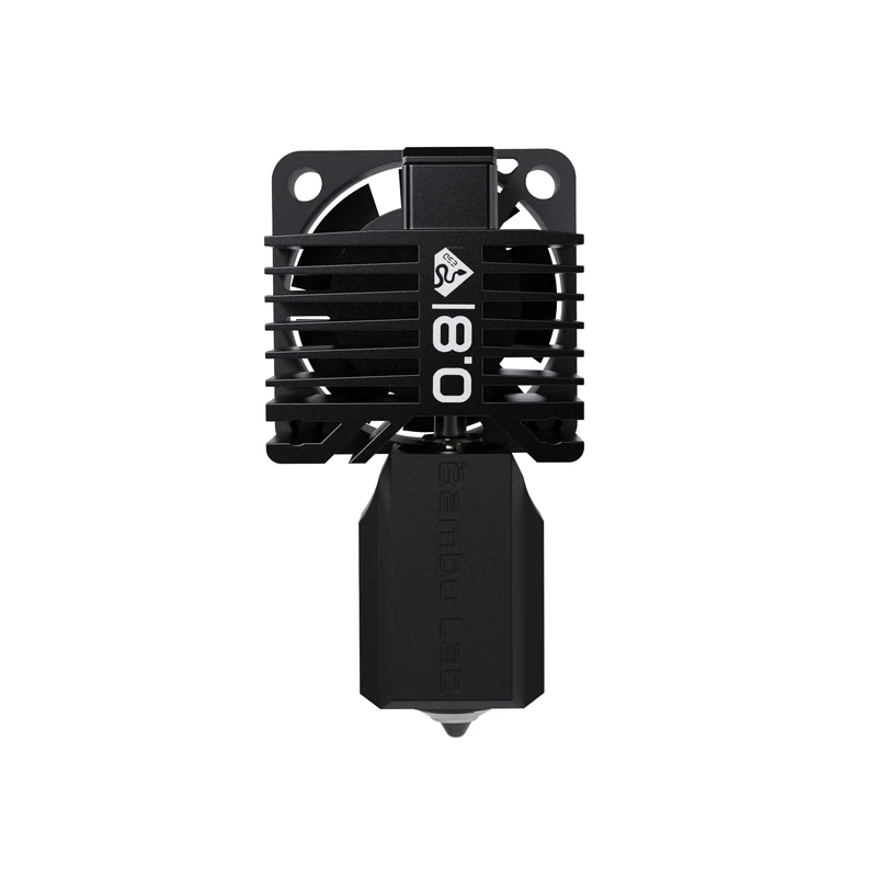 E3D DiamondBack Bambu Lab P1P/P1S (0.8mm) Hotend, Polycrystalline Solid Diamond Tip, Improved Extrusion, Long Life, Wear Resistant, Officially Bambu Approved