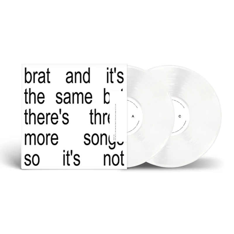 Brat and it's the same but there's three more songs so it's not (Limited White 2LP Vinyl) [VINYL]