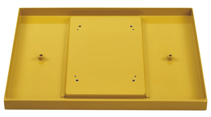 Proxxon Chip Collection Tray (L x W x H) 388 x 308 x 24 mm, Colour Yellow, for Micro milling Cutter MF 70, fine milling FF 230 and FF 250/BL 24116