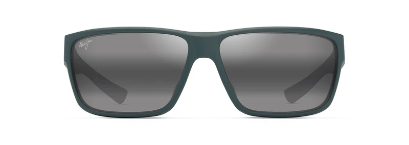Maui Jim Unisex Uila Sunglasses, Matte Dark Military Green, 62-14-130