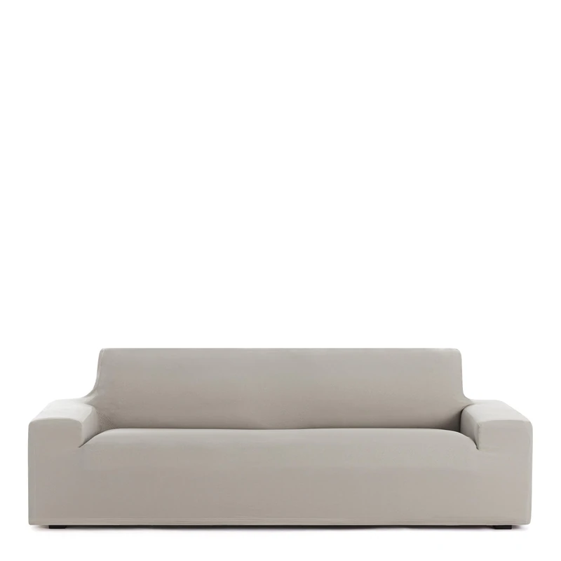 Eysa 2 Seater Bi-Elastic Sofa Cover Linen Design Harlem - Image 1