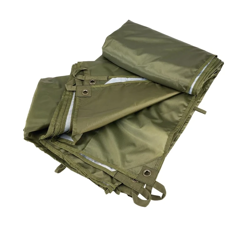 Brandit Premium Tarp 4 m x 3 m, Colour: Olive Size: 4 m x 3 m