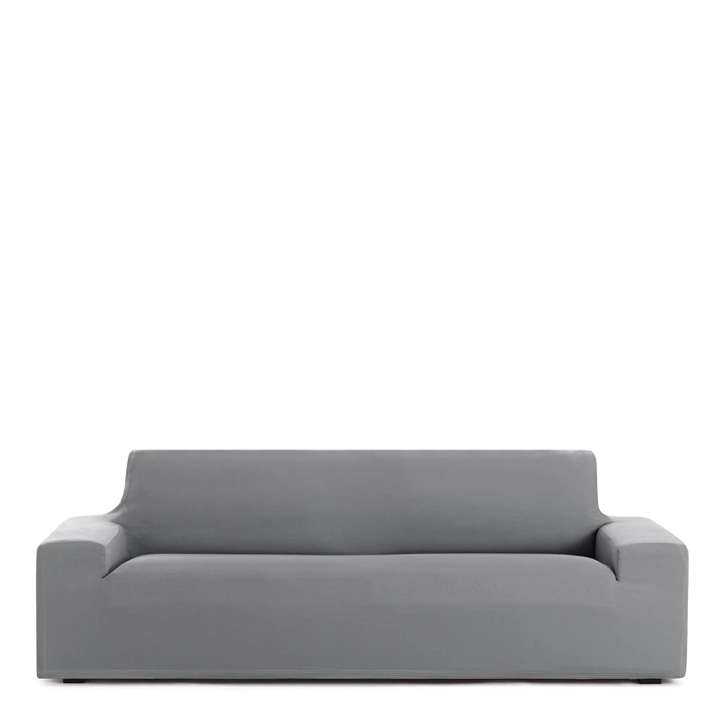Eysa Harlem Bi-Elastic Sofa Cover 4 Seater Grey
