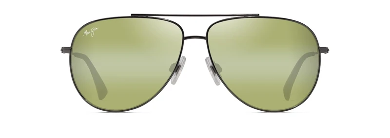 Maui Jim Hauoli Sunglasses, Shiny Dark Ruthenium, 59-12-145