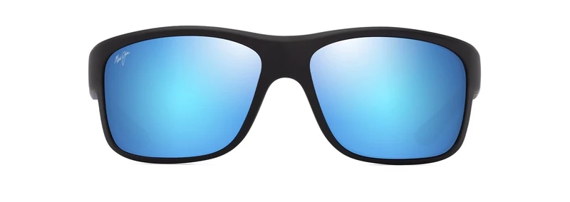 Maui Jim Southern Cross Sunglasses, Matte Black/Blue, 63-15-120