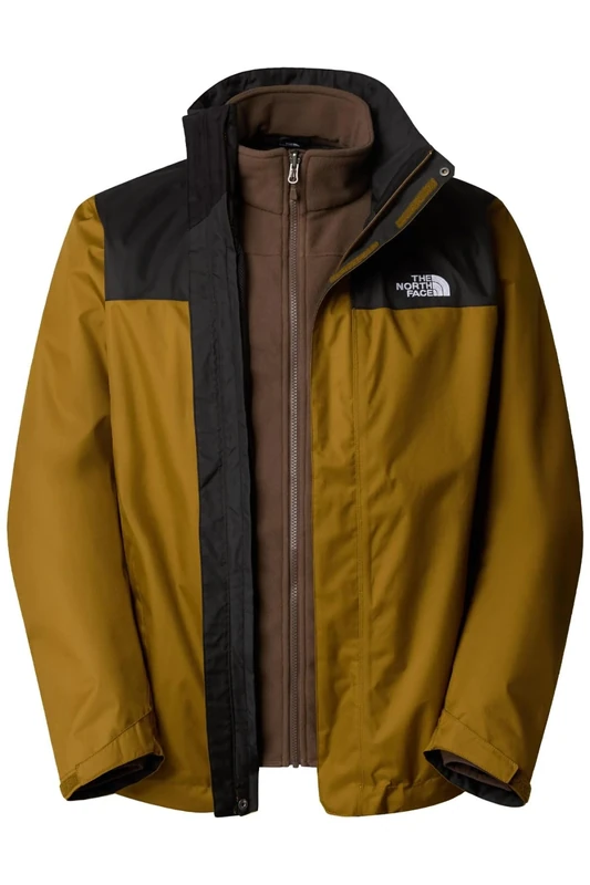 The North Face Men's Evolve II Triclimate Jacket, Moss Green/Tnf Black, S