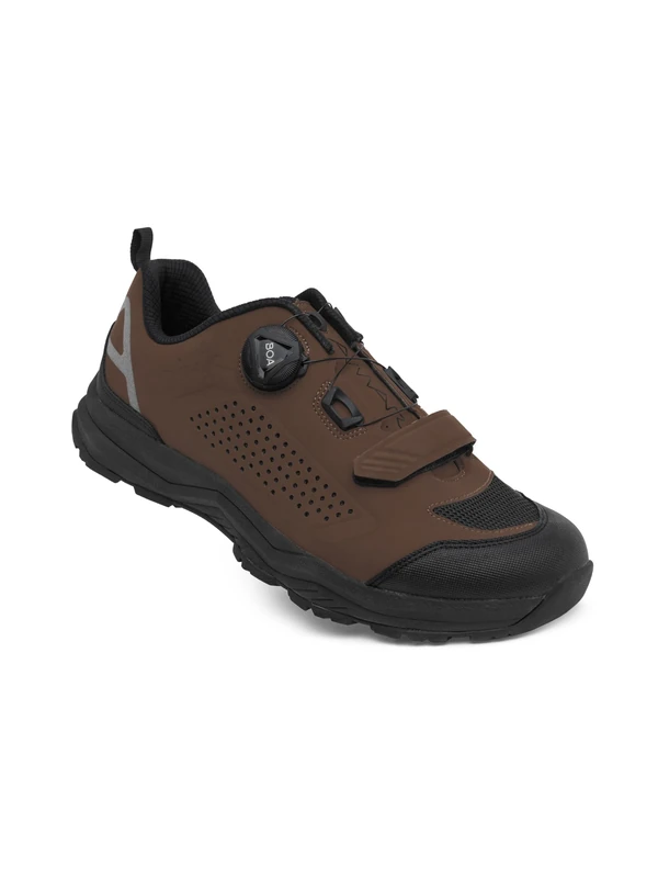 Spiuk Unisex's Amara MTB Sneaker, Brown, 43 EU Estrecho