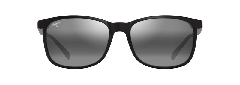 Maui Jim Unisex Hulili Sunglasses, Matte black, 57-17-145