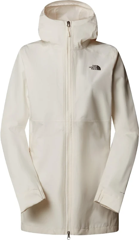 The North Face Women's Hikesteller Shell Parka, White Dune, M