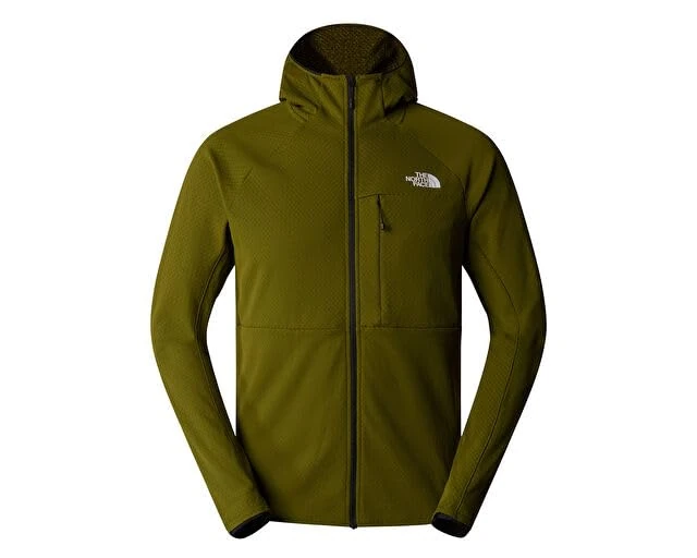 The North Face Men's Summit Futurefleece Fz Hoodie Jacket, Forest Olive, L
